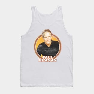 Paul Newman / Retro Aesthetic Fan Art Design Tank Top